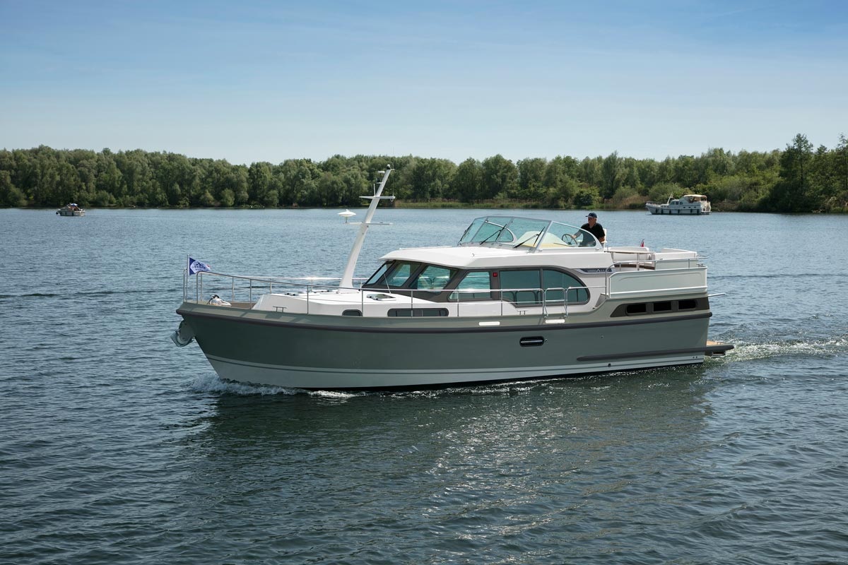 Linssen 40 SL AC cove green