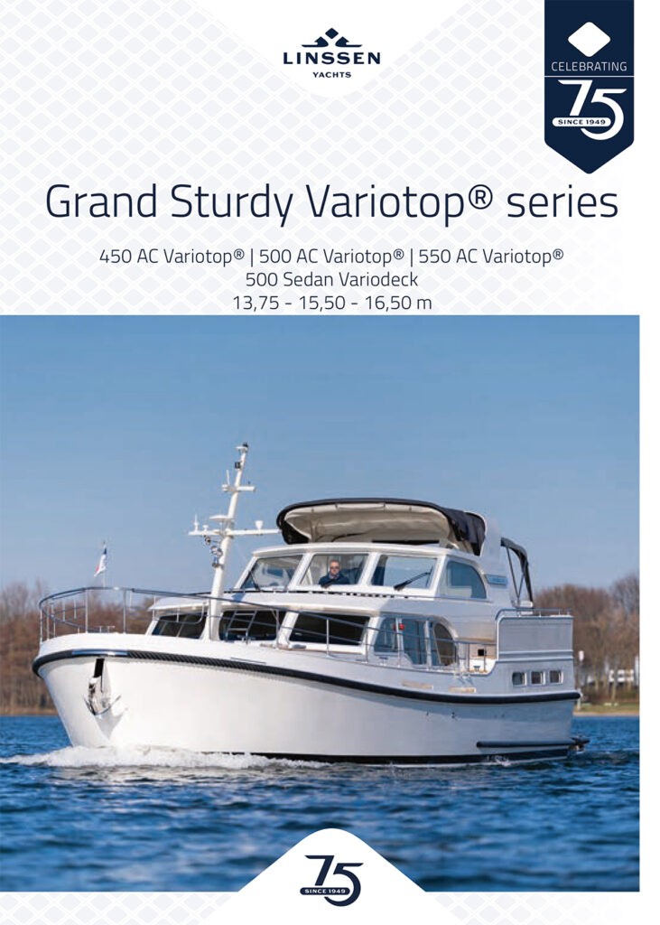 Linssen Brochüre Titel Grand Sturdy VT / VD